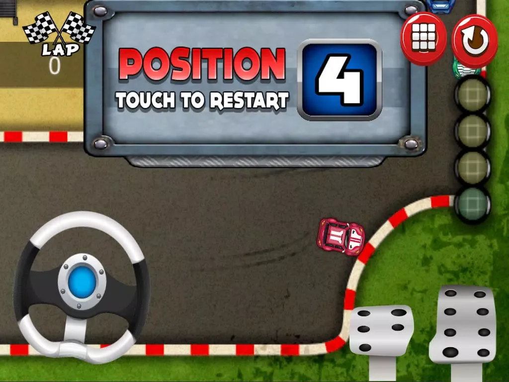 Tangkapan skrin Action Racing - Speed Car Fast Racing 3D iPad 