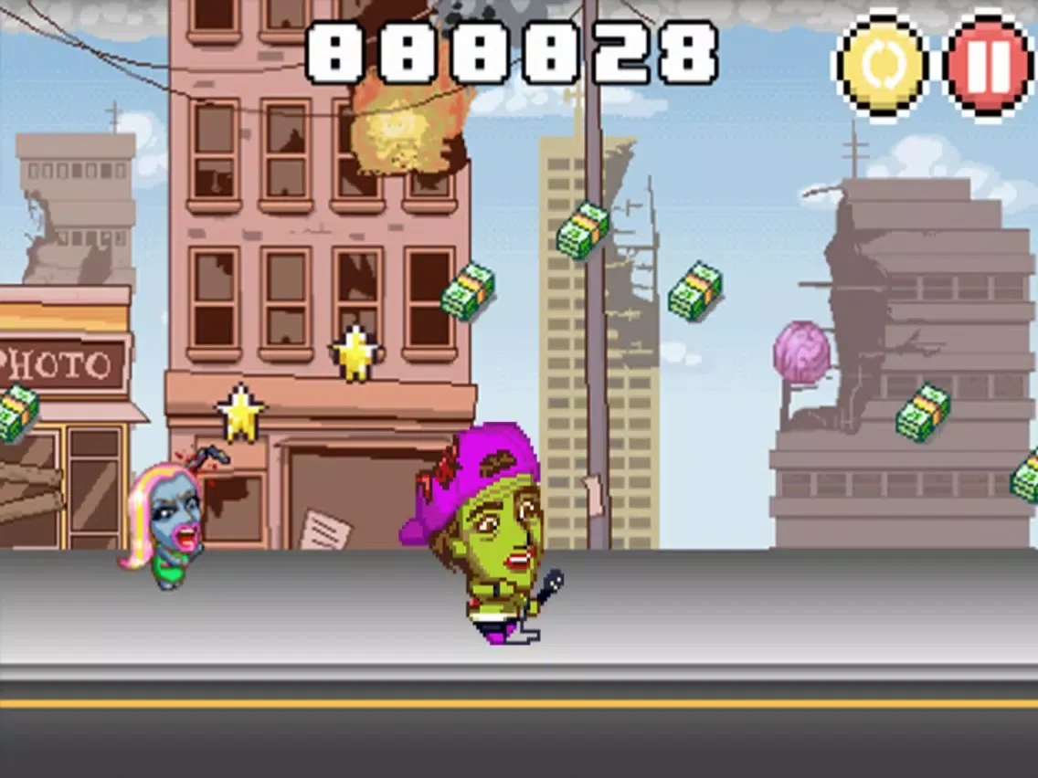 A Zombie Boy Run iPad  سکرین شاٹس