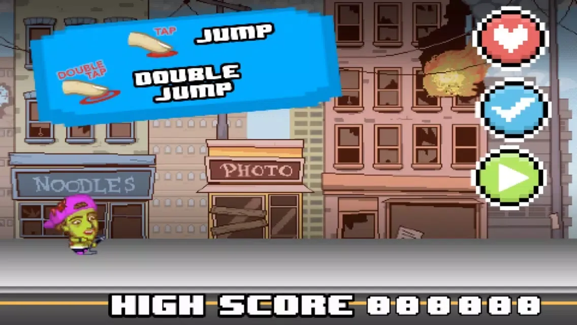 A Zombie Boy Run سکرین شاٹس