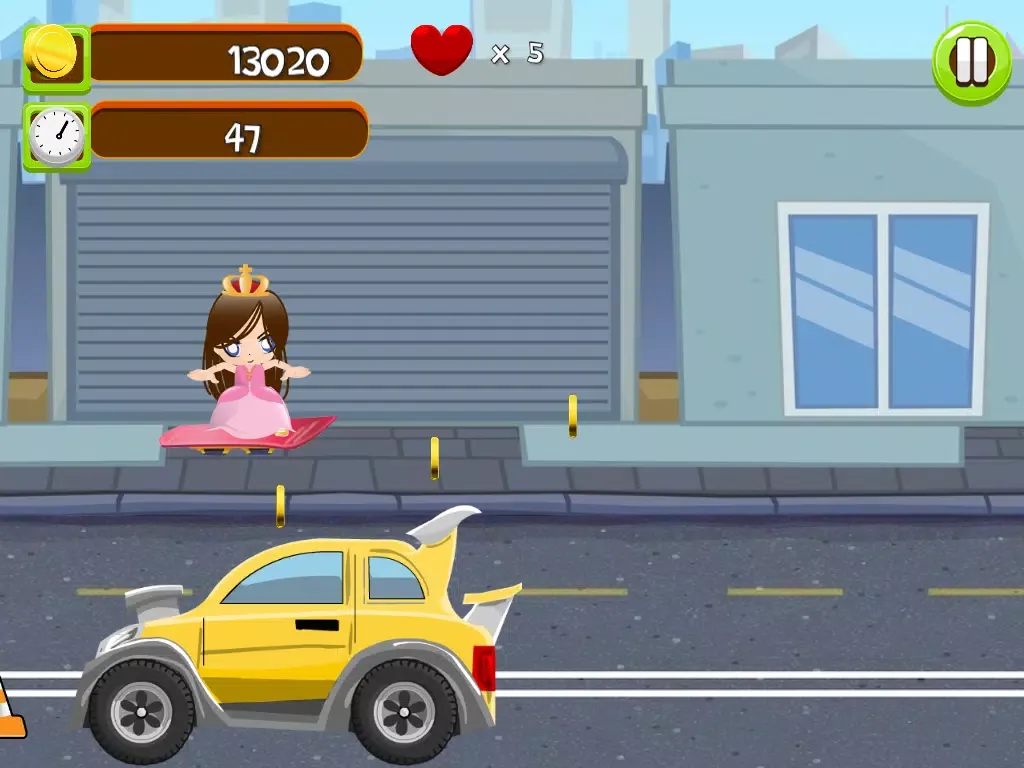 Captures d'écran de 4 Sky Surfer Kids iPad 
