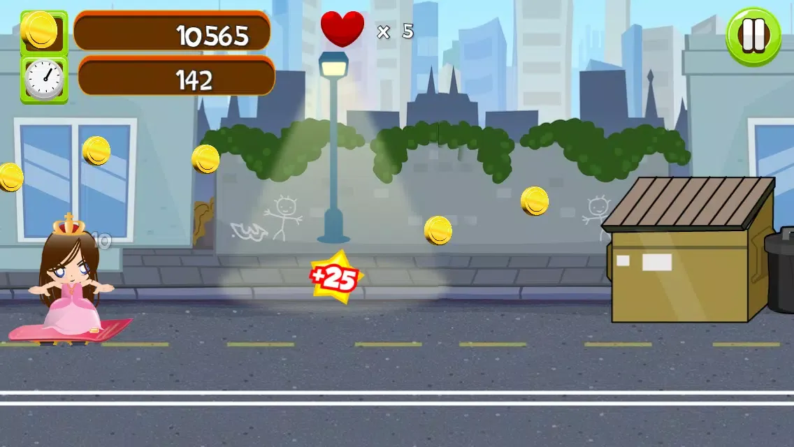 Captures d'écran de 4 Sky Surfer Kids