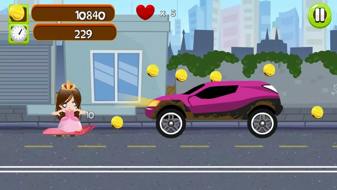 Captures d'écran de 4 Sky Surfer Kids