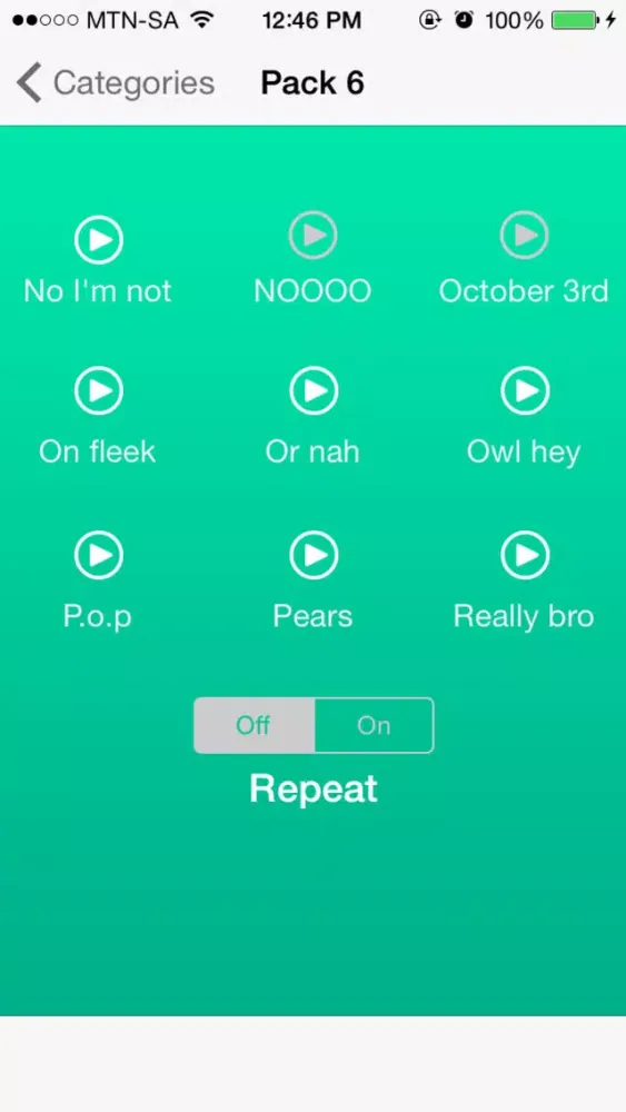 Capturas de tela do A+ Soundboard for Vine FREE My Idol Sound player