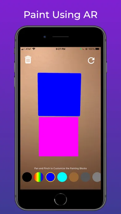 Wall Paint - Augmented Reality Screenshots