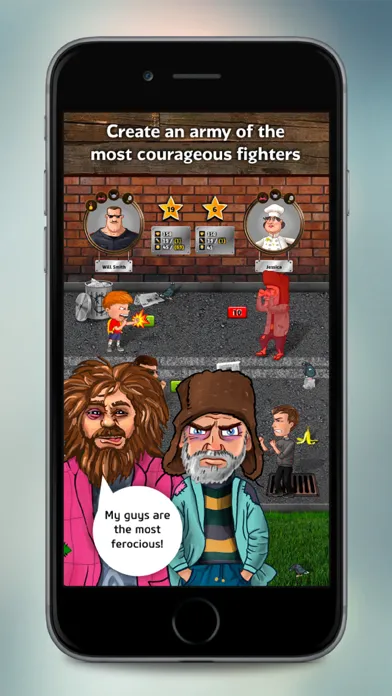 Capturas de tela do Clash of schools - simulator rpg war arena hero