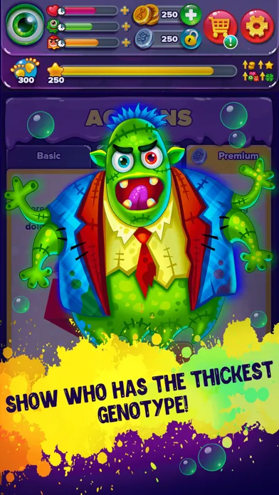 The Bacteria villain simulator স্ক্রিনশট