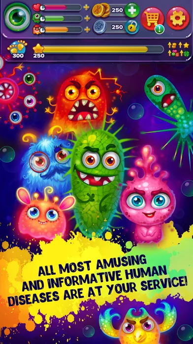 The Bacteria villain simulator স্ক্রিনশট