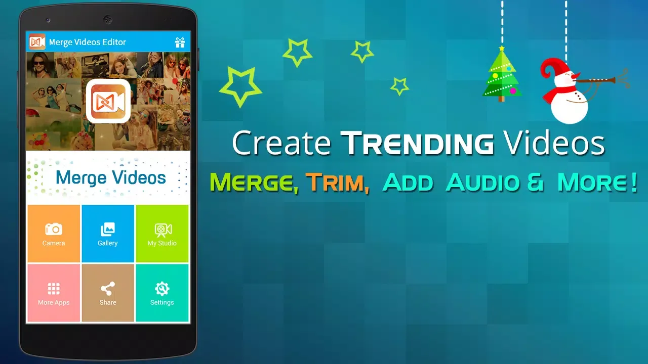 Merge Videos Editor 스크린샷
