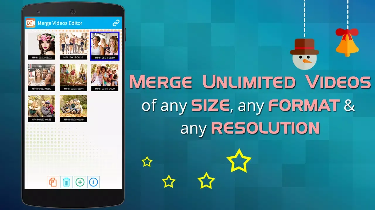 Merge Videos Editor 스크린샷