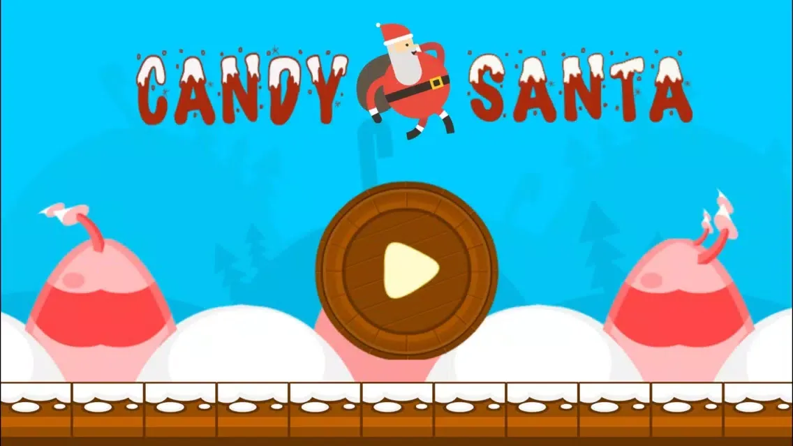ภาพหน้าจอของ Candy Santa