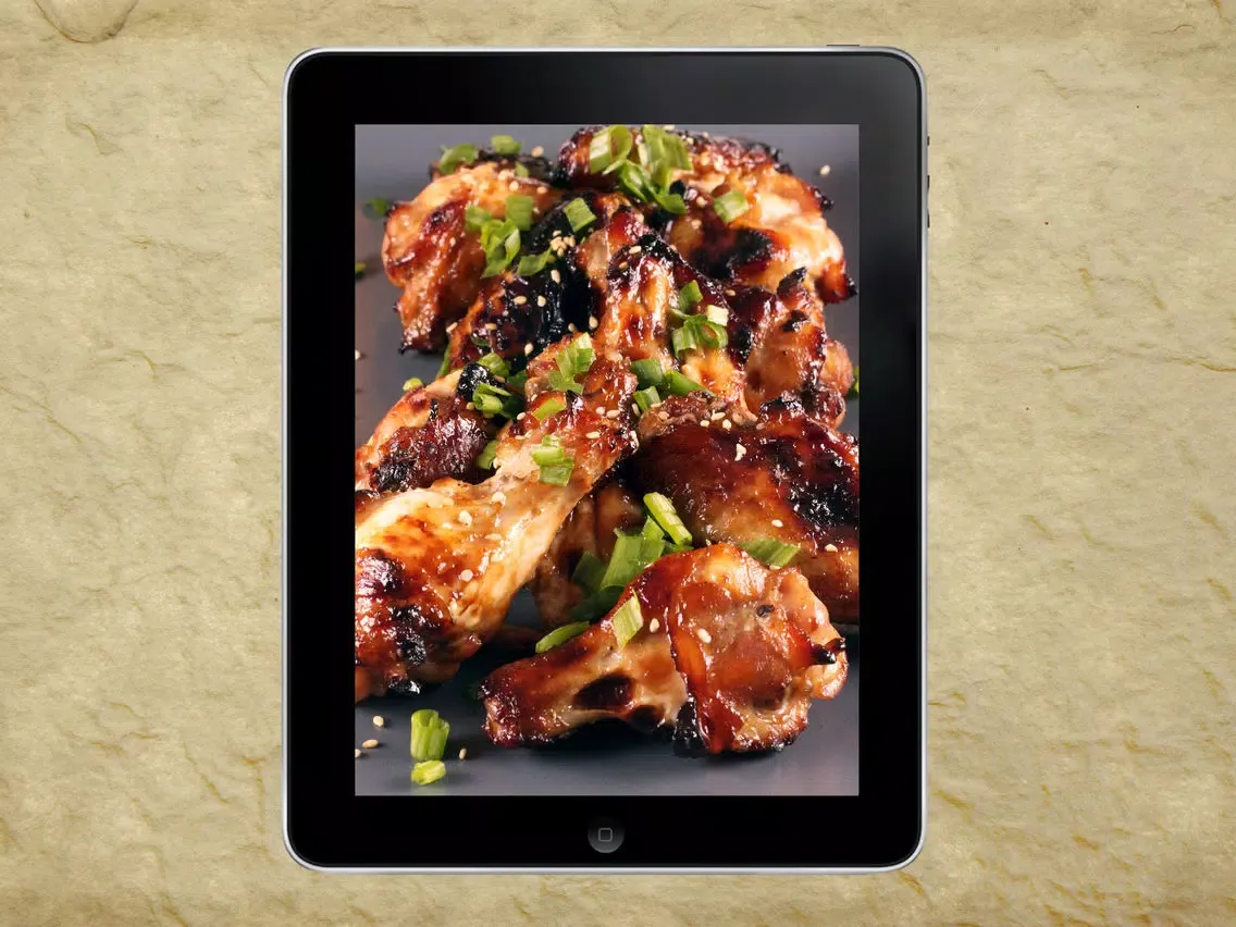 Chicken Wings Recipes iPad  Screenshots