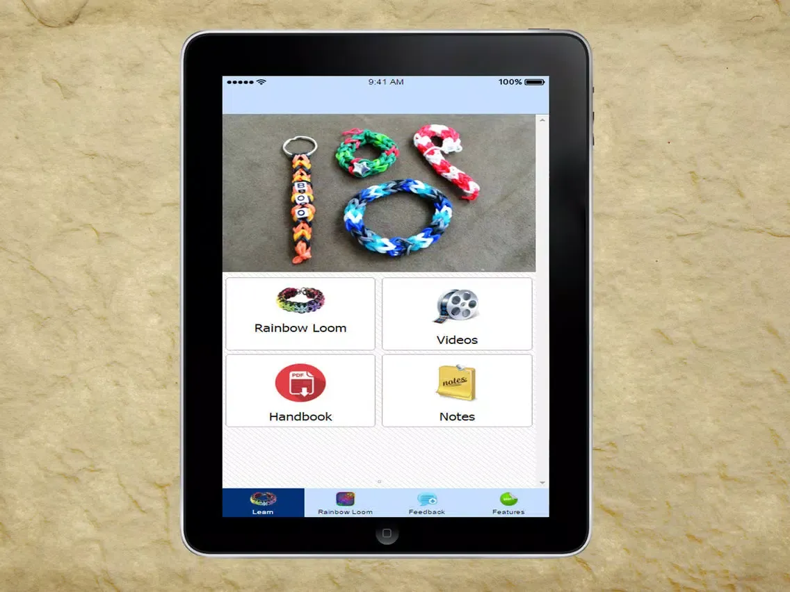 Скриншоты Rainbow Loom Bracelet Guide And Tutorials iPad 