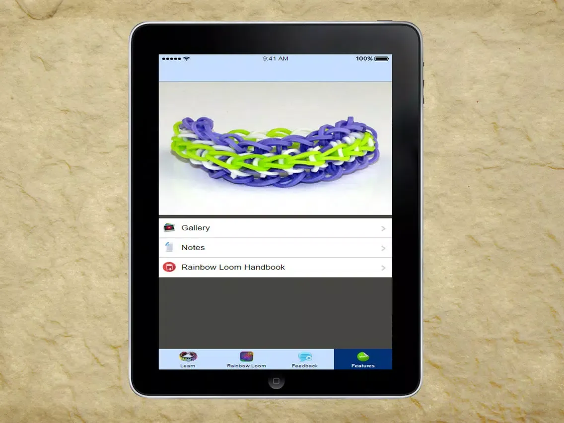 Скриншоты Rainbow Loom Bracelet Guide And Tutorials iPad 