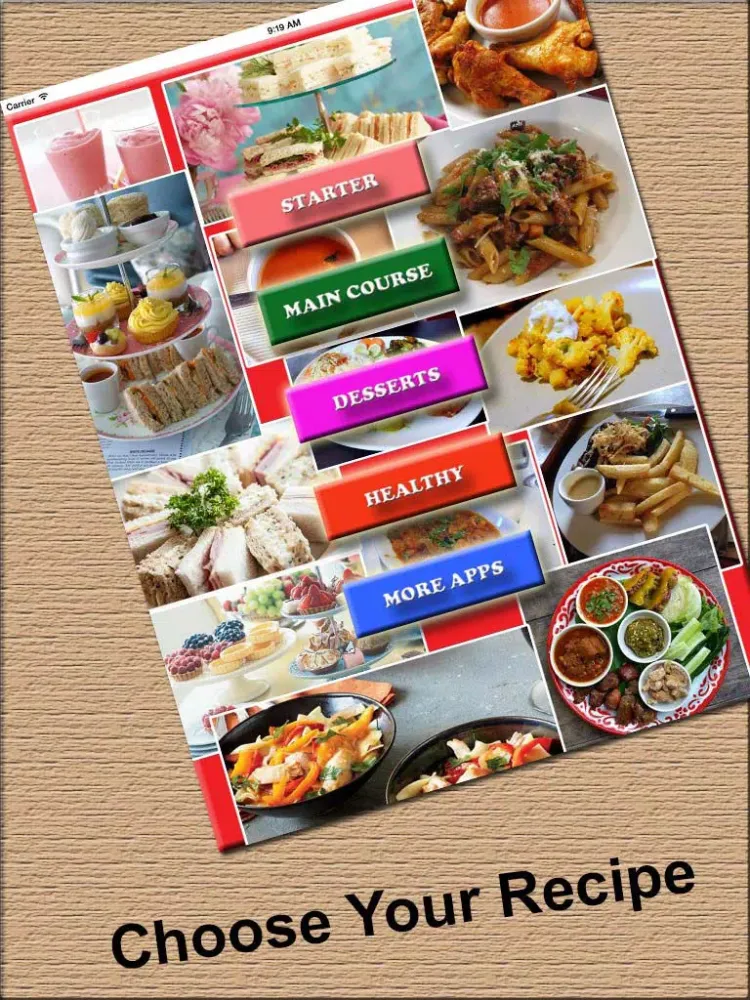 Capturas de pantalla de Healthy Recipes: Healthful Recipes for Cooking iPad 