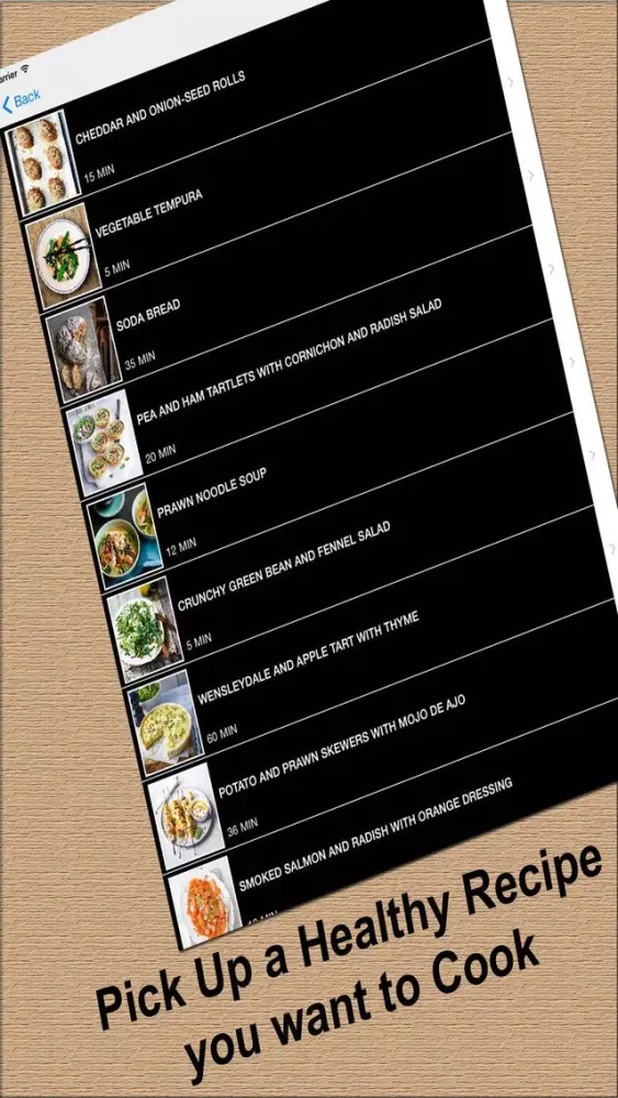 Capturas de pantalla de Healthy Recipes: Healthful Recipes for Cooking
