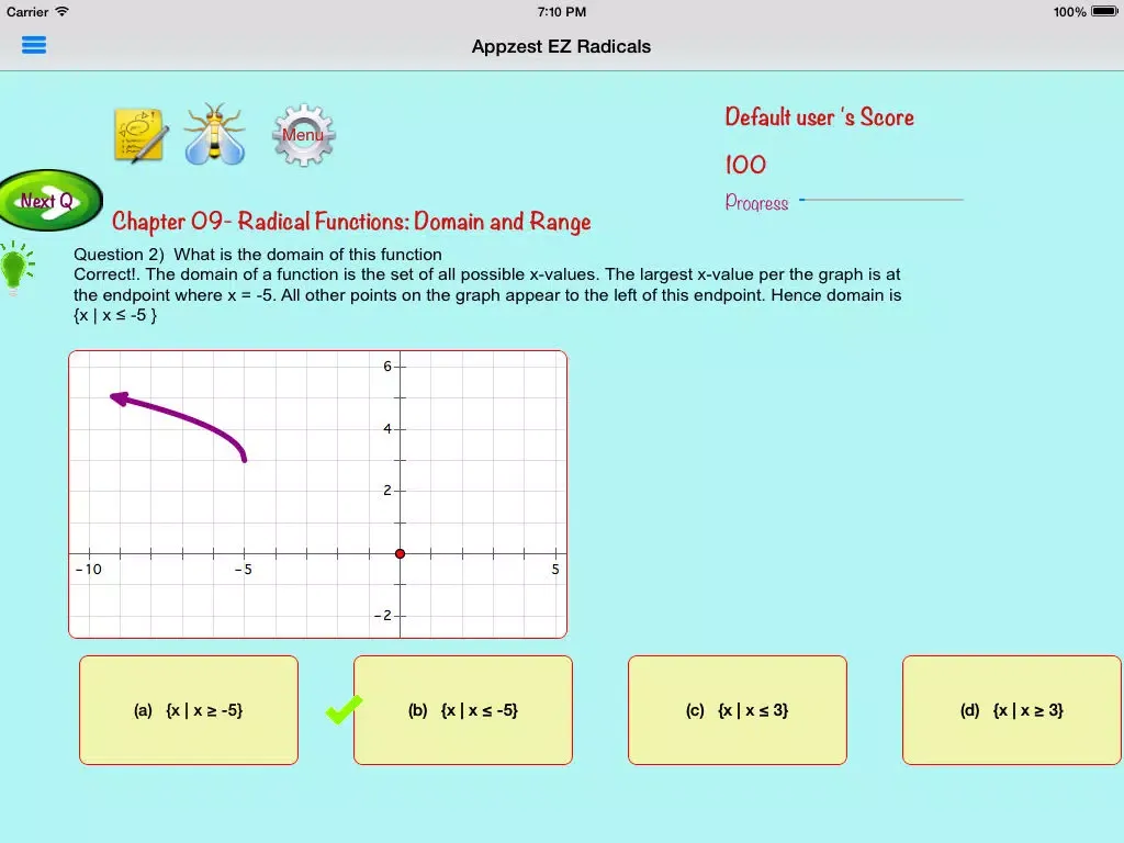 EZ Radicals & Complex Numbers Lite iPad  Ekran Görüntüleri