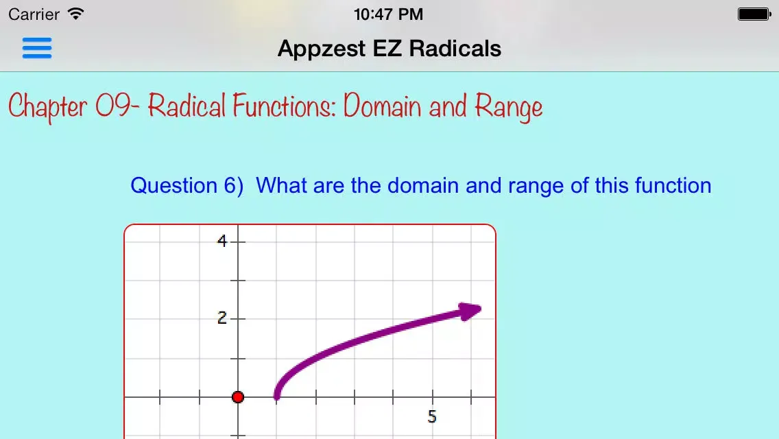 EZ Radicals & Complex Numbers Lite Ekran Görüntüleri