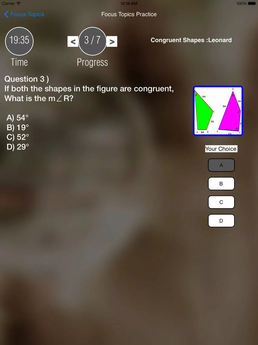 Screenshot di EZ Geometry Grade 7 & 8 Lite iPad 