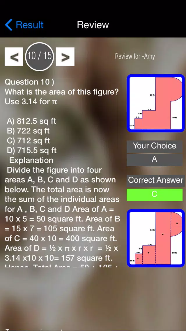 Screenshot di EZ Geometry Grade 7 & 8 Lite