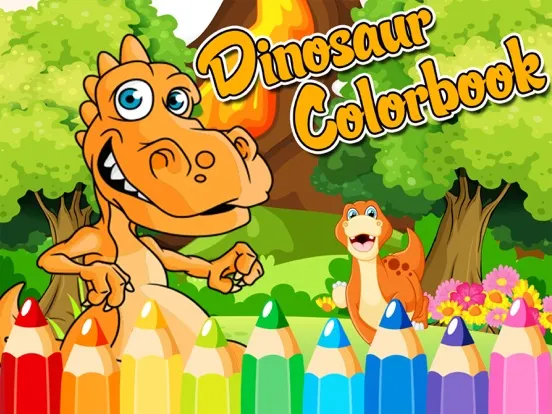 123 the good dinosaur coloring book - free printable coloring pages for kids iPad  スクリーンショット