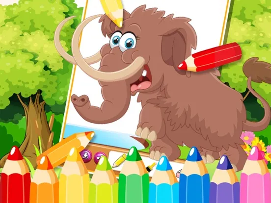 123 the good dinosaur coloring book - free printable coloring pages for kids iPad  スクリーンショット