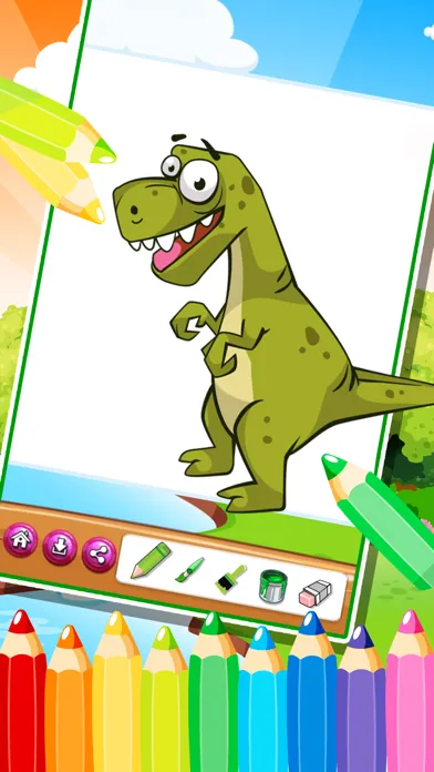 123 the good dinosaur coloring book - free printable coloring pages for kids スクリーンショット