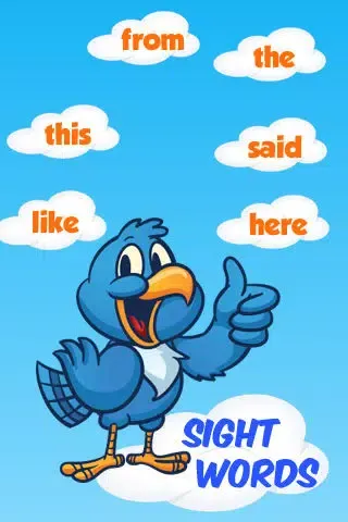 Sight Words Flashcard Lite Free - for kids in preschool, pre-k, kindergarten and grade school 스크린샷