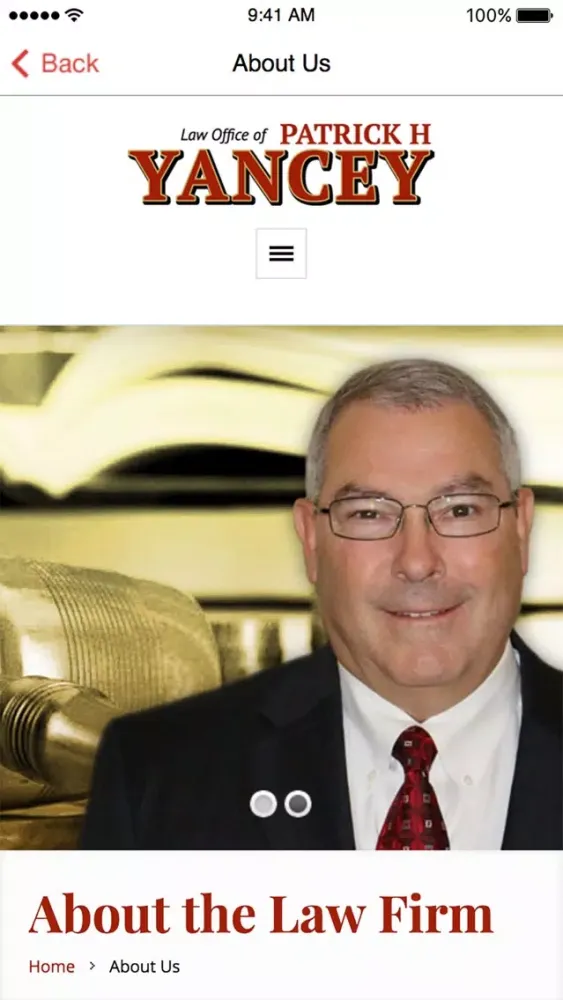 Maritime Attorney Patrick Yancey应用截图