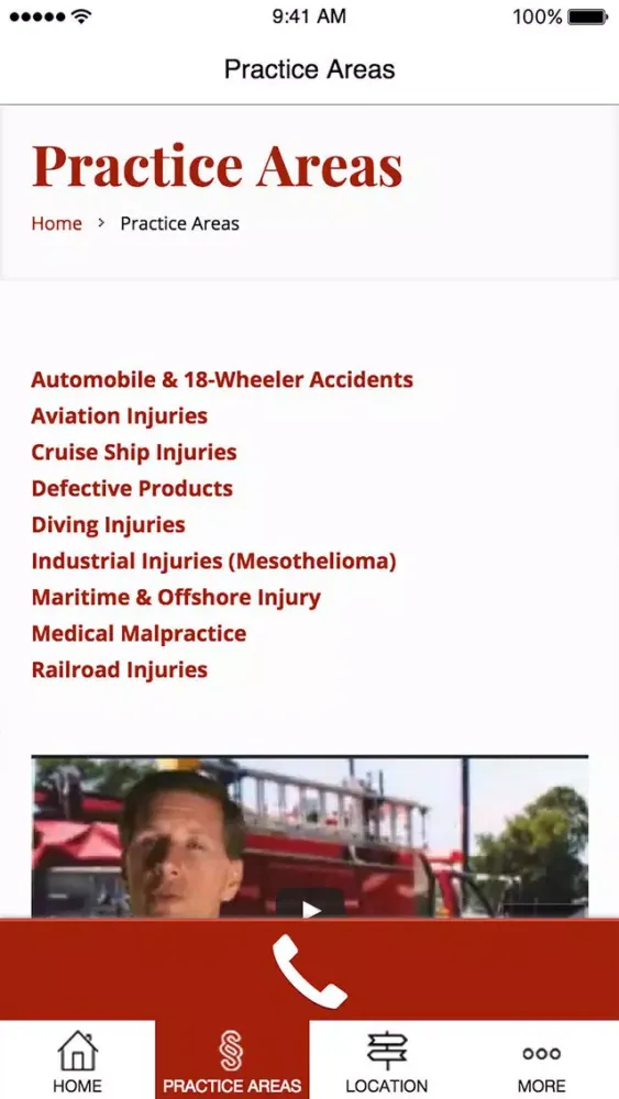 Maritime Attorney Patrick Yancey应用截图