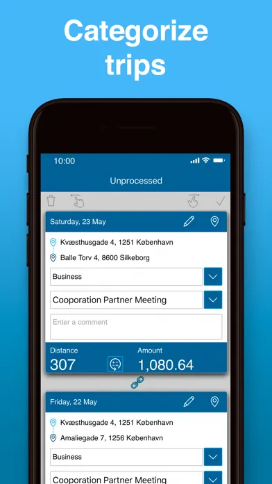 Mileage Book سکرین شاٹس