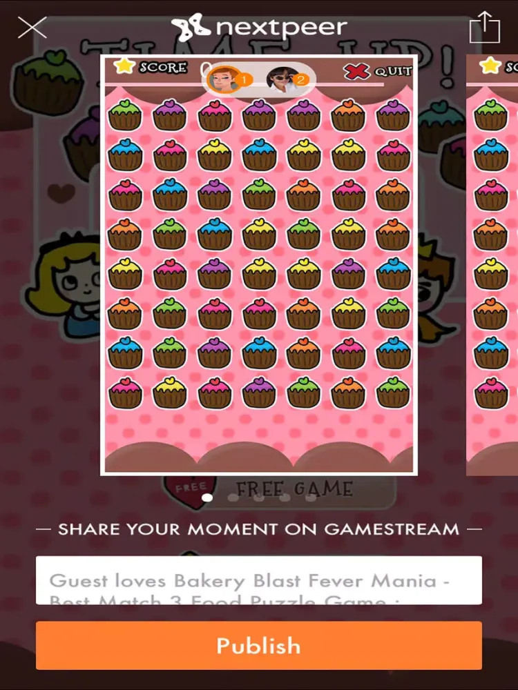 Capturas de pantalla de Bakery Blast Fever Mania - Best Match 3 Food Puzzle Games : Sweets Shop Edition Saga Free Deliciously iPad 