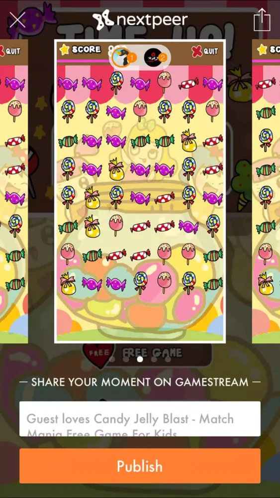 تصاویر Candy Jelly Blast - Match Mania Free Puzzle Game For Kids and Girls