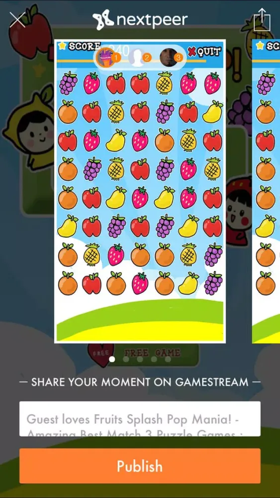 Fruits Splash Pop Mania! - Amazing Best Match 3 Puzzle Games : Garden Fresh Shop Free Edition স্ক্রিনশট