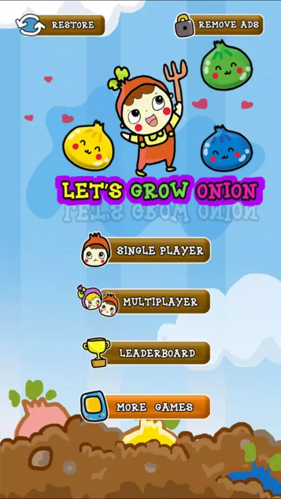 ภาพหน้าจอของ Onion Blitz Heroes Epic : Awesome Match 3 Puzzles Games - Farm Mania Free Editions For Kids and Girls