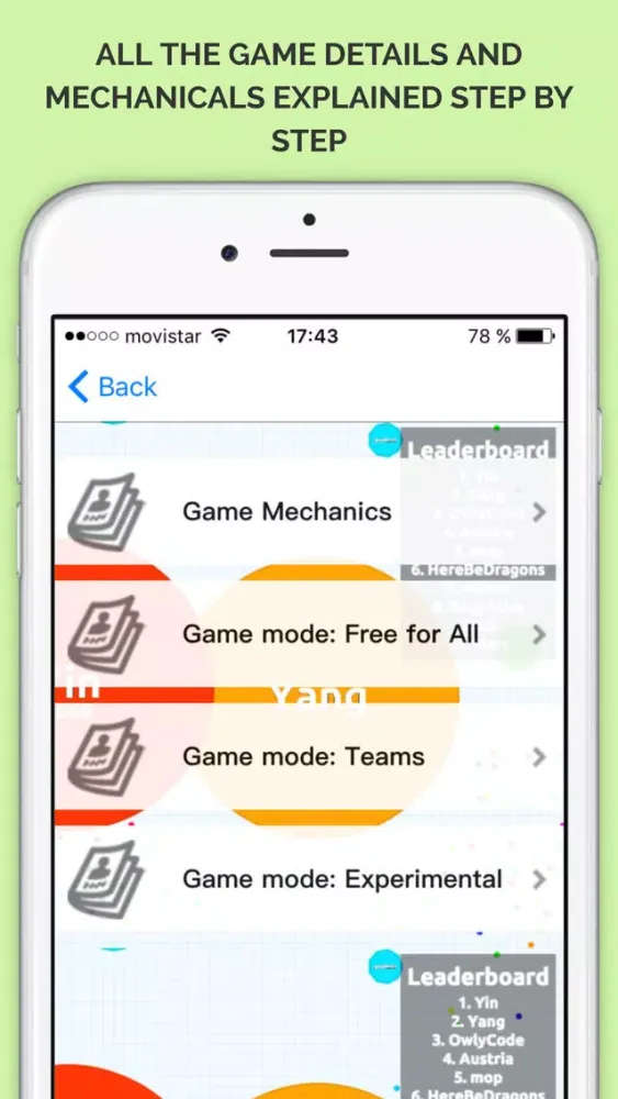 Tangkapan skrin PRO Game Guide for Agar.io - Tricks and Skins