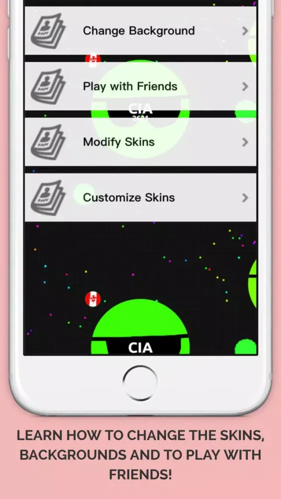 Tangkapan skrin PRO Game Guide for Agar.io - Tricks and Skins