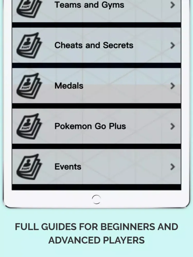 Capturas de tela do Companion for Pokémon Go - Pokedex, Wiki, Guides and Wallpapers iPad 