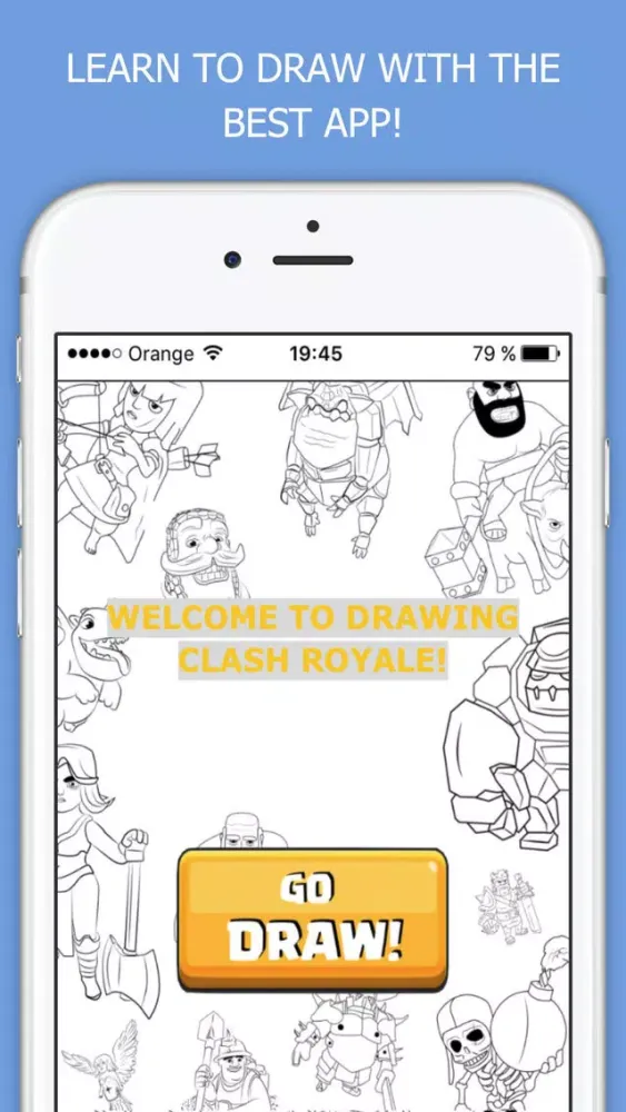 Drawing Guide about Clash Royale Screenshots
