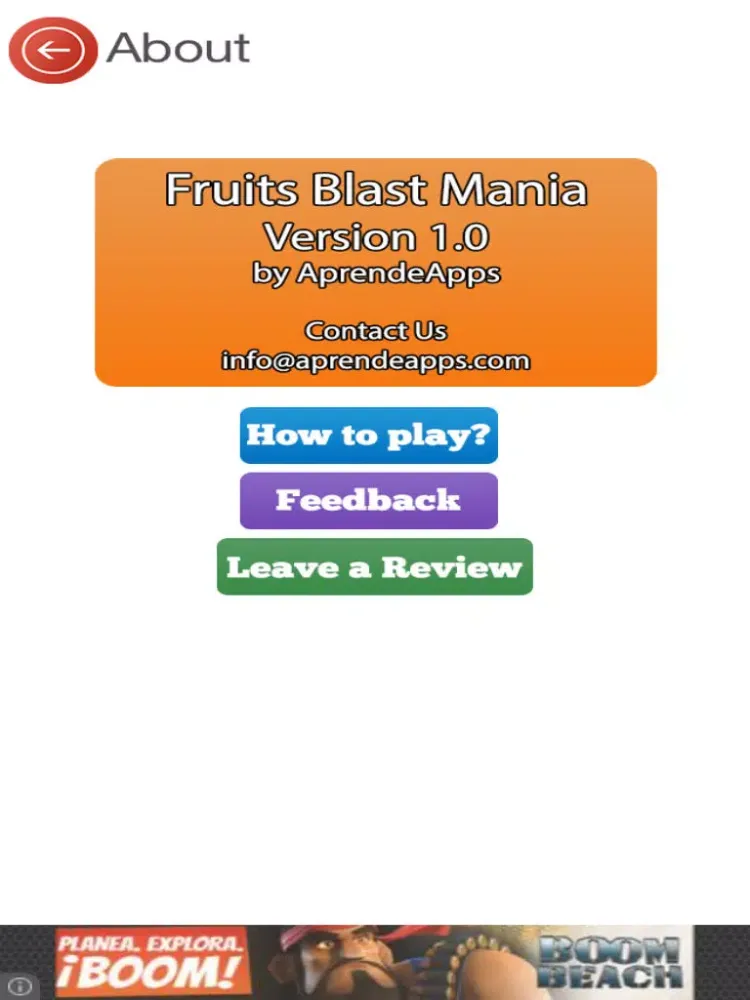Capturas de pantalla de Fruits Blast Mania - A ninja splash free game iPad 