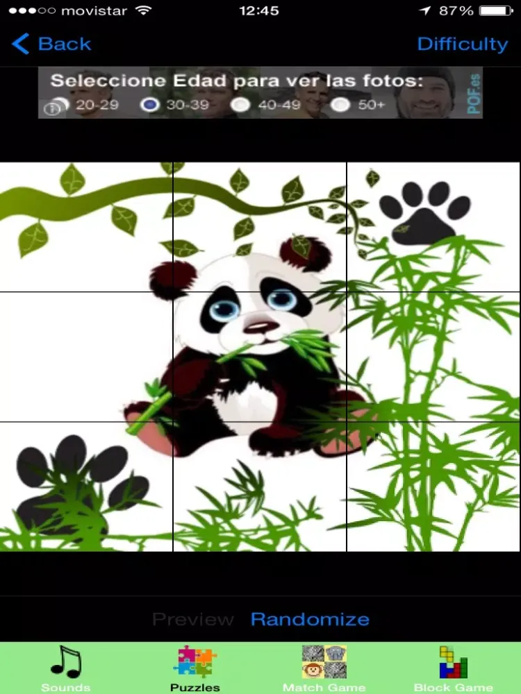 Captures d'écran de Funny Animals Games for Kids - Sounds and Puzzles for Toddlers iPad 