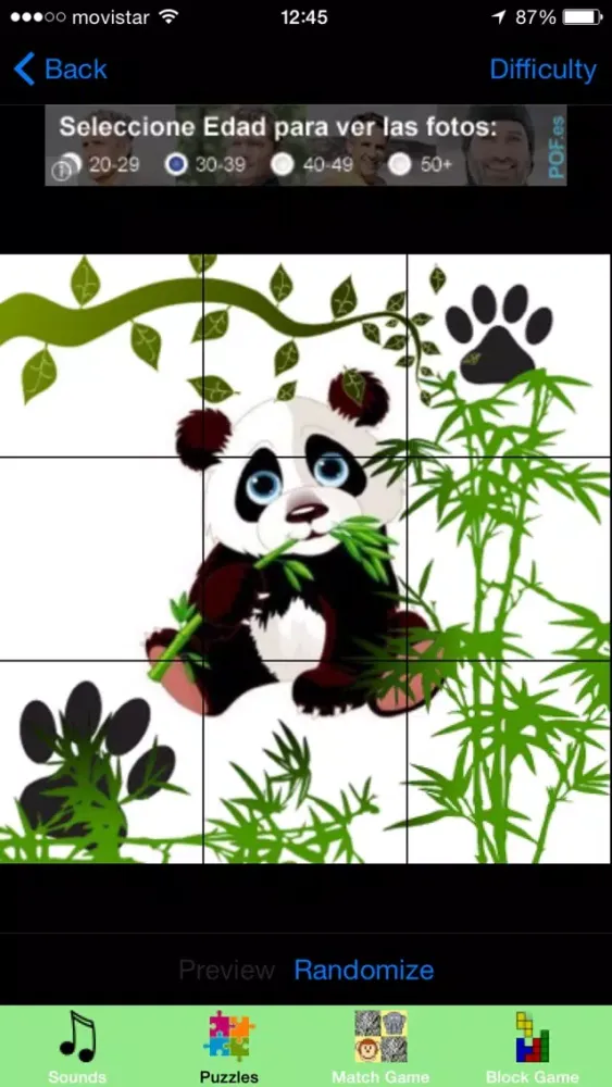 Captures d'écran de Funny Animals Games for Kids - Sounds and Puzzles for Toddlers