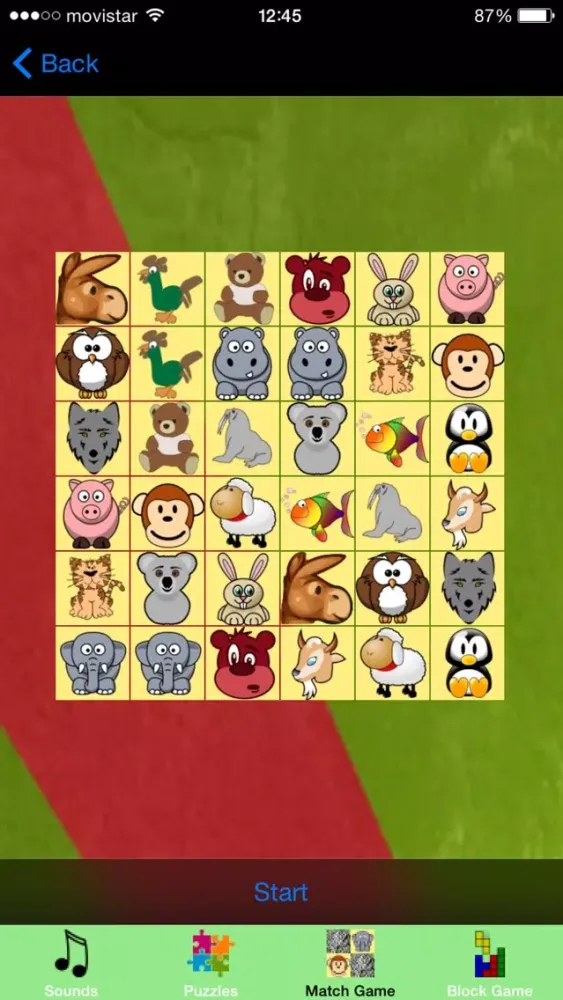 Captures d'écran de Funny Animals Games for Kids - Sounds and Puzzles for Toddlers