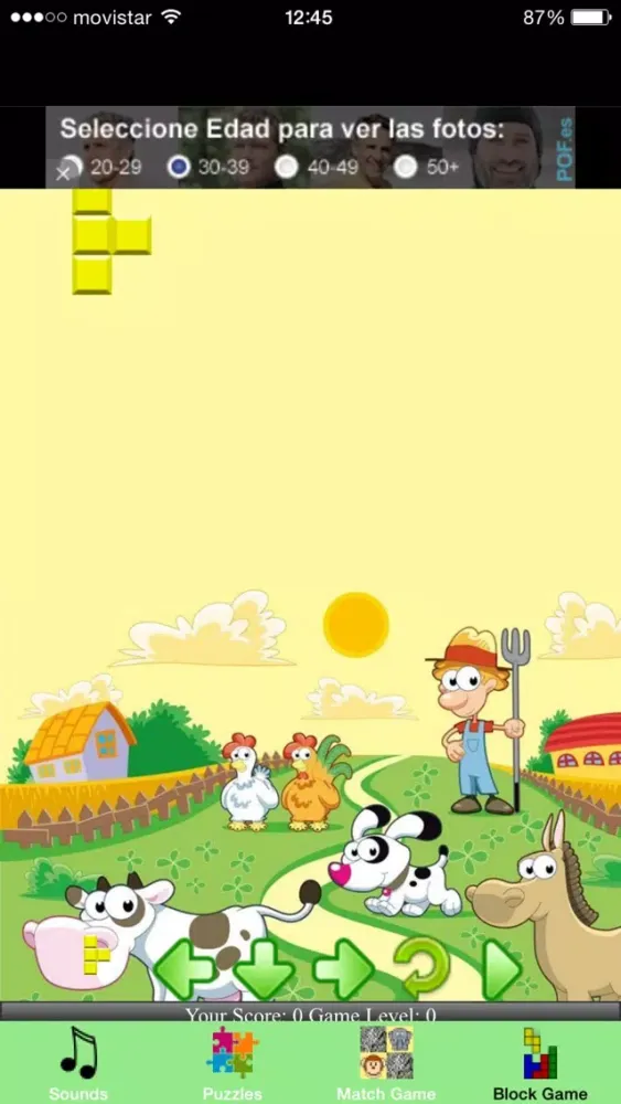 Captures d'écran de Funny Animals Games for Kids - Sounds and Puzzles for Toddlers