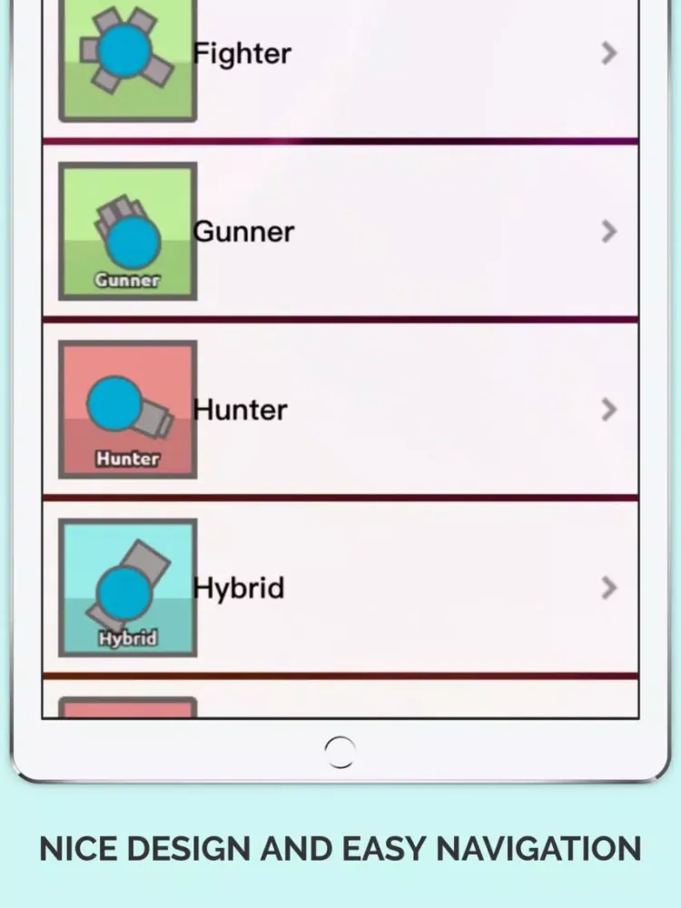 Capturas de tela do PRO Guide for Diep.io - Tank War Strategies and Tips iPad 