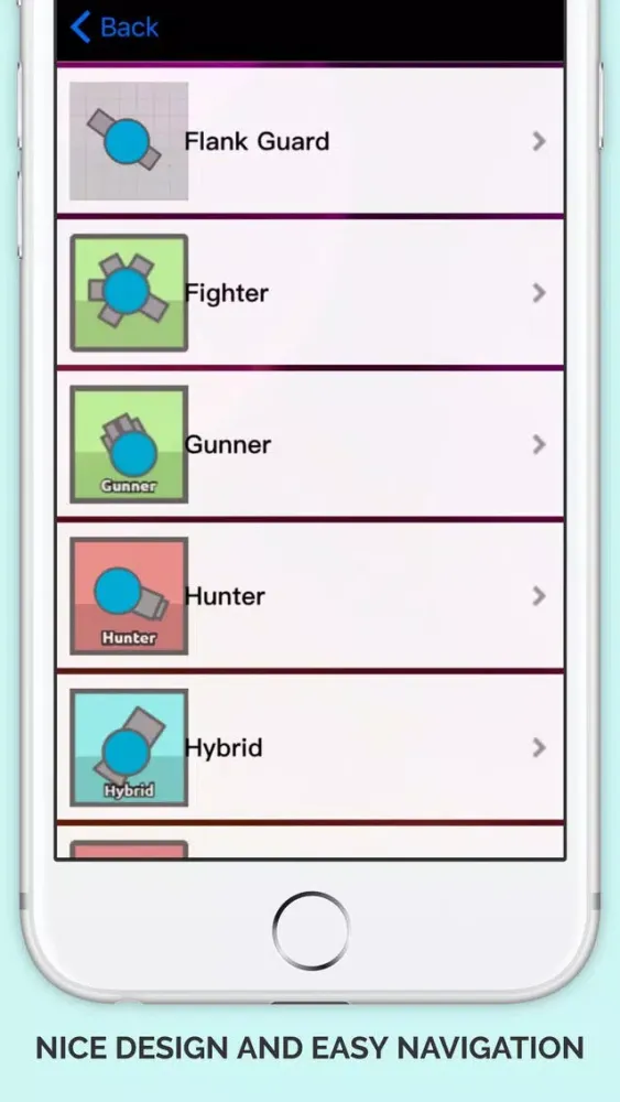 Capturas de tela do PRO Guide for Diep.io - Tank War Strategies and Tips