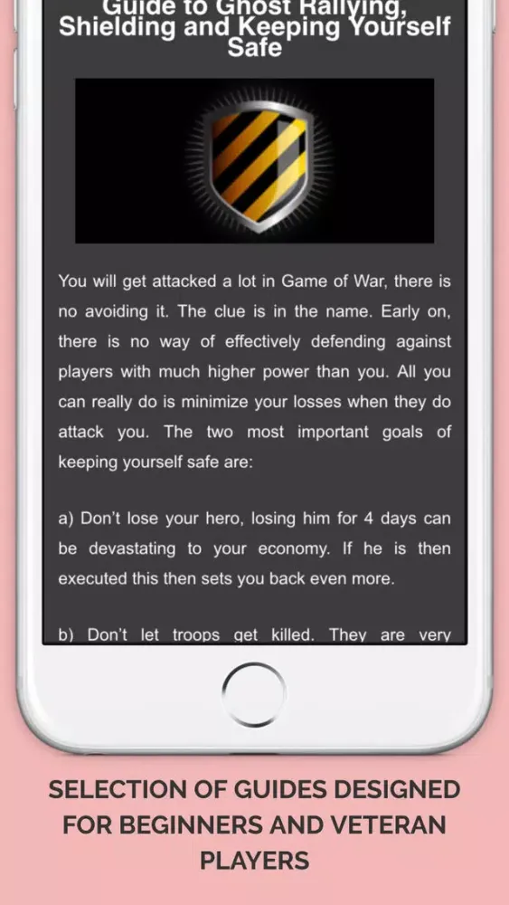 Zrzuty ekranu PRO Guide for Games of War - Fire Age