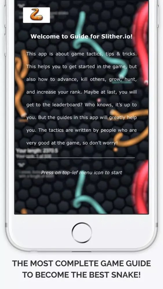 PRO Guide for Slither.io - Game Tips and Techniques, Skins and Mods应用截图