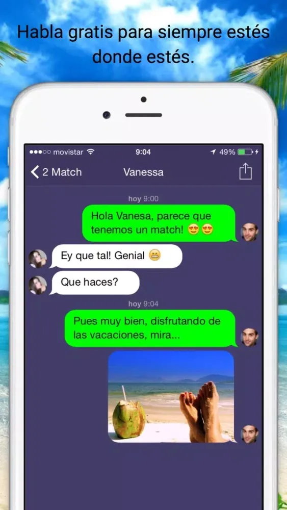 MatchMe - Radar Chat para Ligar y Citas应用截图