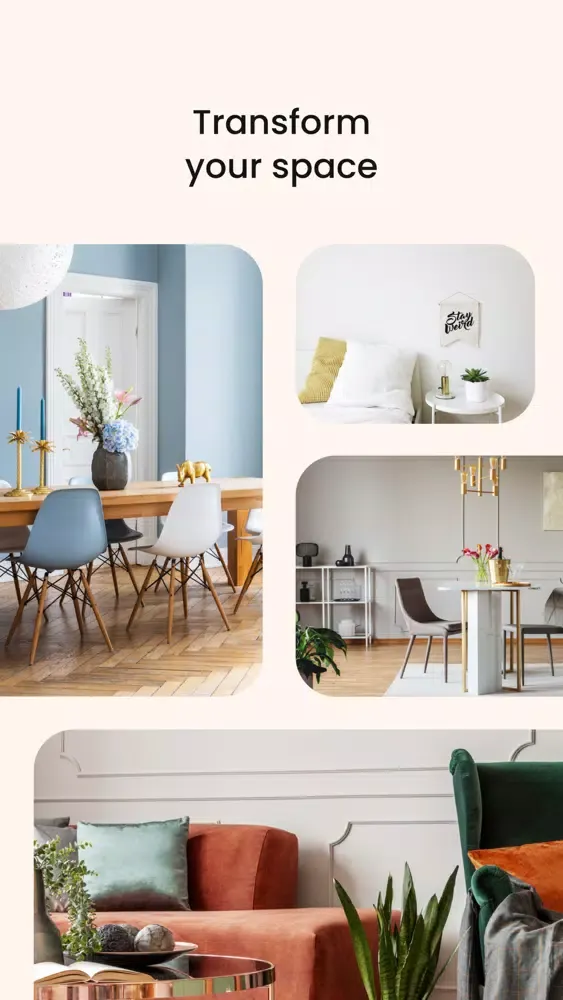 Tangkapan layar Apricot: Get Home Decor Advice