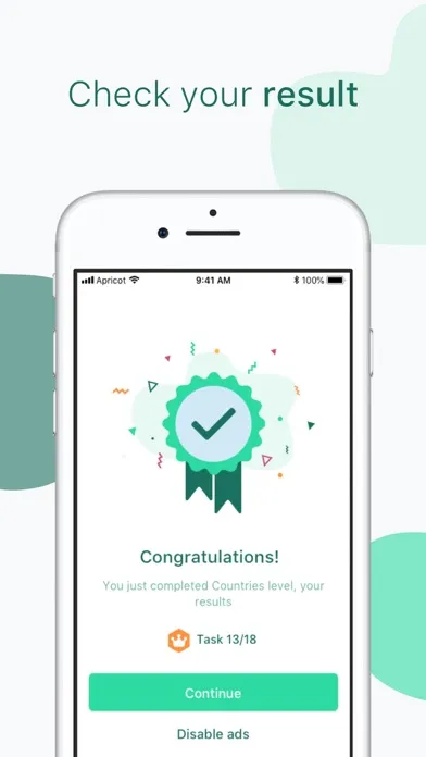 GeoMate - Tests & Exercises Screenshots